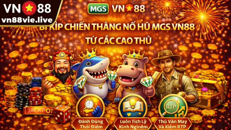Bí Kíp Chiến Thắng Nổ Hũ MGS VN88 - Từ Các Cao Thủ