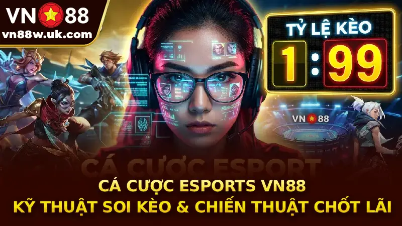 Cá Cược Esports VN88 Kỹ Thuật Soi Kèo & Chiến Thuật Chốt Lãi