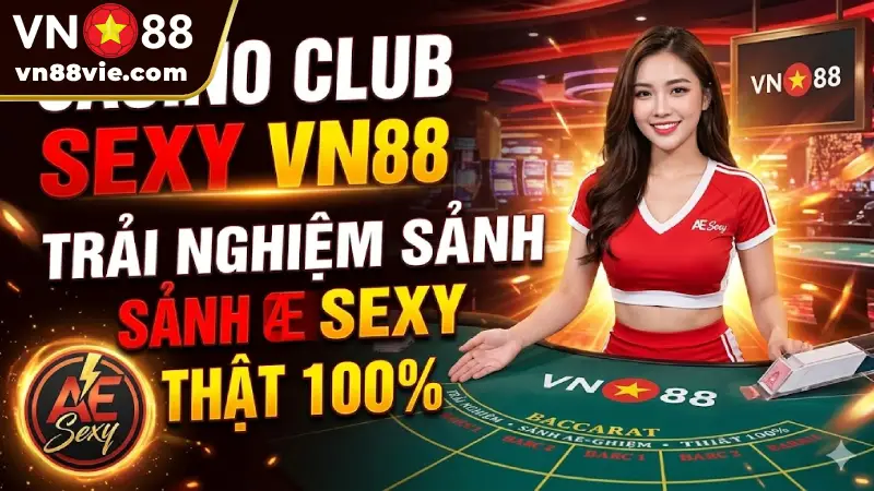 Casino Club Sexy VN88 - Trải Nghiệm Sảnh AE Sexy Thật 100%