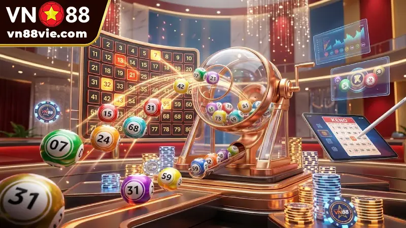 Keno VN88 2026 - Bật Mí Mẹo Soi Cầu 1 Ăn 99 Chuẩn Xác