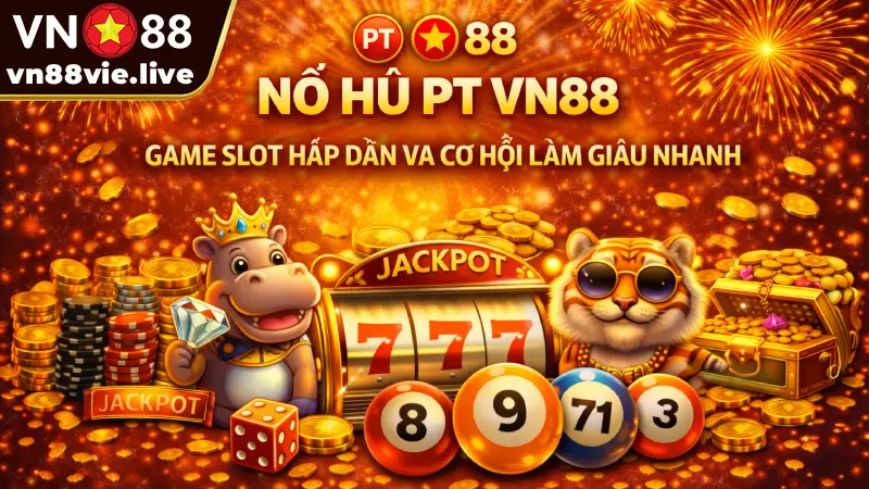 Nổ hũ PT VN88 - Game slot hấp dẫn và cơ hội làm giàu nhanh