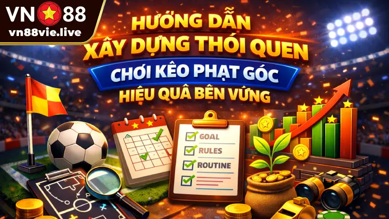 Hướng dẫn xây dựng thói quen chơi kèo phạt góc hiệu quả bền vững