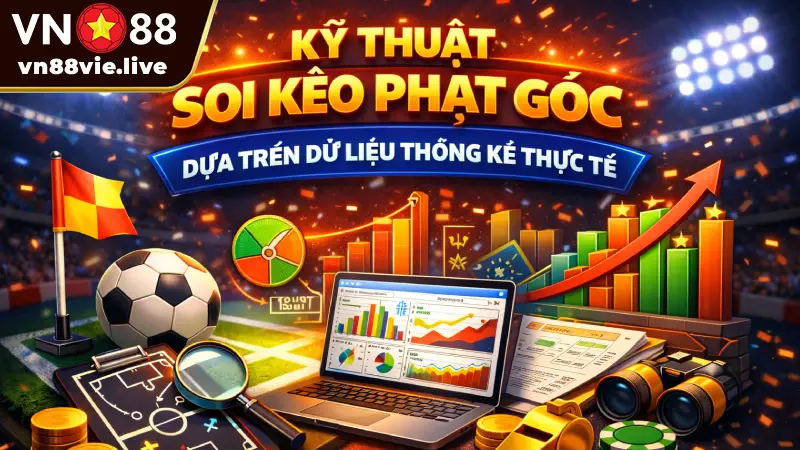 Kỹ thuật soi kèo phạt góc dựa trên dữ liệu thống kê thực tế