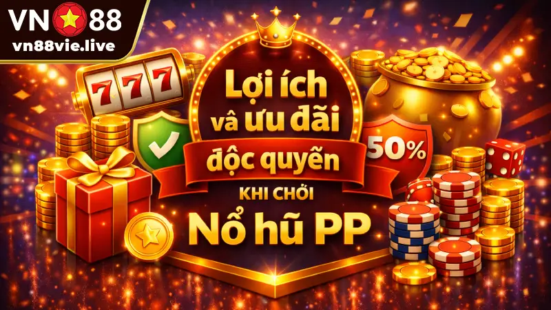 Lợi ích và ưu đãi độc quyền khi chơi Nổ hũ PP