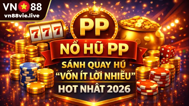 Nổ hũ PP - Sảnh quay hũ "vốn ít lời nhiều" hot nhất 2026