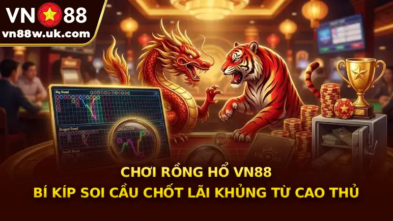 Chơi Rồng Hổ VN88 | Bí Kíp Soi Cầu Chốt Lãi Khủng Từ Cao Thủ