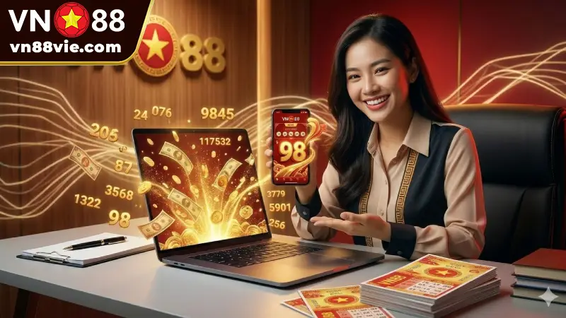 Chốt số lô đề VN88 3 bước thao tác an toàn