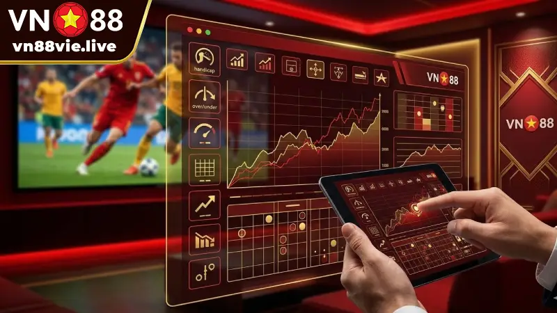 Giao diện sảnh SBO VN88 Bảng kèo trực quan Bắt trọn mọi cơ hội