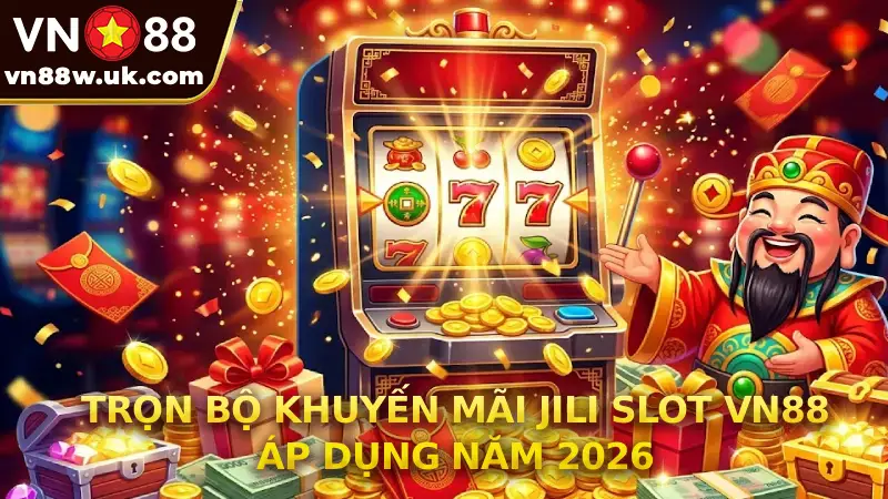 Trọn Bộ Khuyến Mãi Jili Slot VN88 Áp Dụng Năm 2026