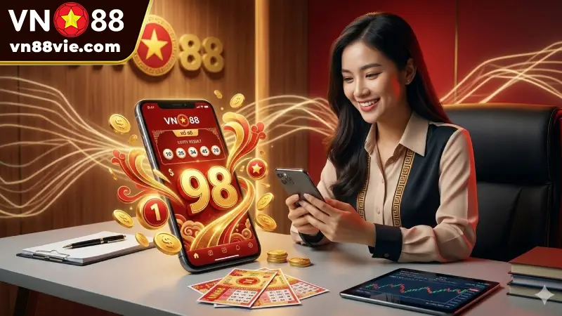 Tỷ lệ khi trúng số 1 ăn 98 cực hấp dẫn