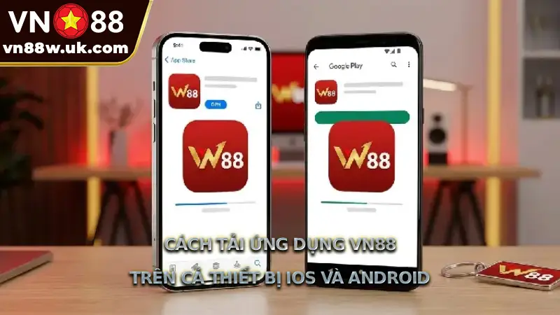 Cách tải ứng dụng VN88 trên cả thiết bị iOS và Android