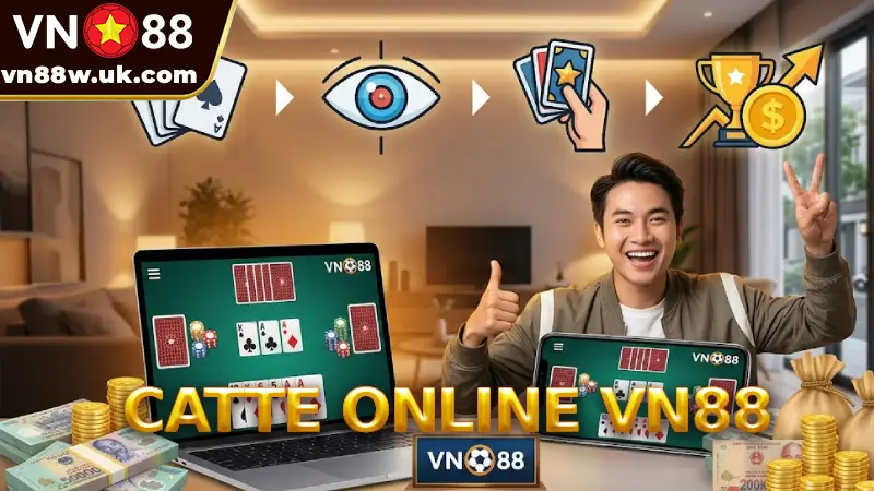 Catte Online VN88 - 4 Mẹo Chơi Độc Quyền Kiếm Tiền Cực Dễ