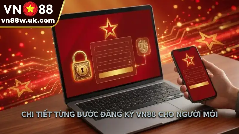 Chi tiết từng bước đăng ký VN88 cho người mới