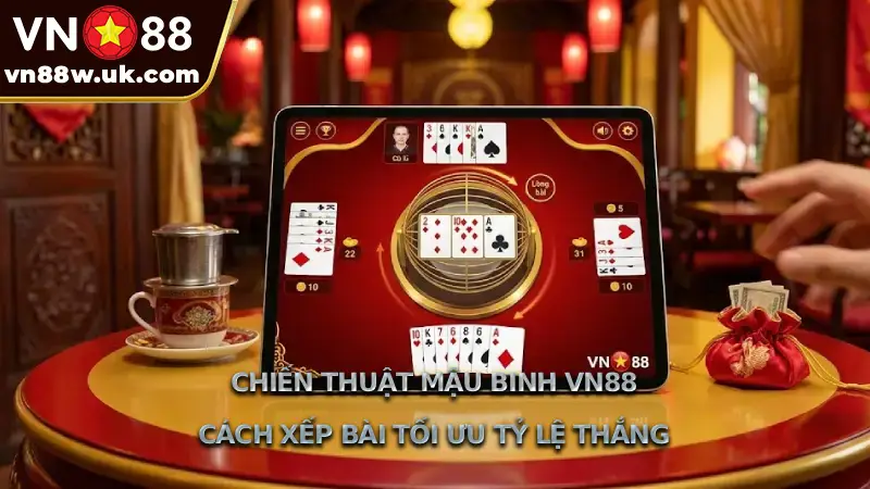 Chiến Thuật Mậu Binh VN88 Cách Xếp Bài Tối Ưu Tỷ Lệ Thắng