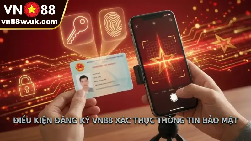 Điều Kiện Đăng Ký VN88 Xác Thực Thông Tin Bảo Mật