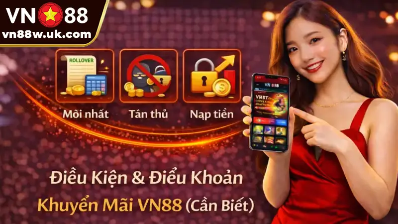 Điều Kiện & Điều Khoản Khuyến Mãi VN88 cược thủ cần biết