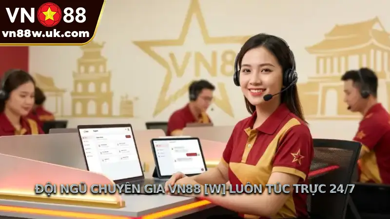 Đội ngũ chuyên gia VN88 [W] luôn túc trực 24/7