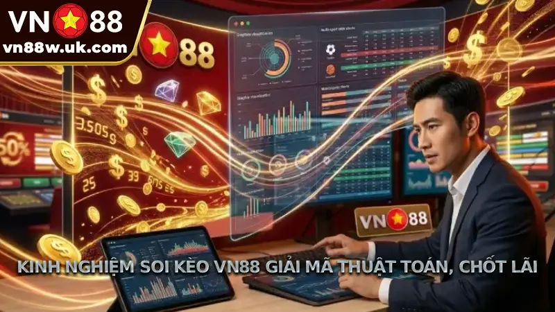 Kinh Nghiệm Soi Kèo VN88 Giải Mã Thuật Toán, Chốt Lãi