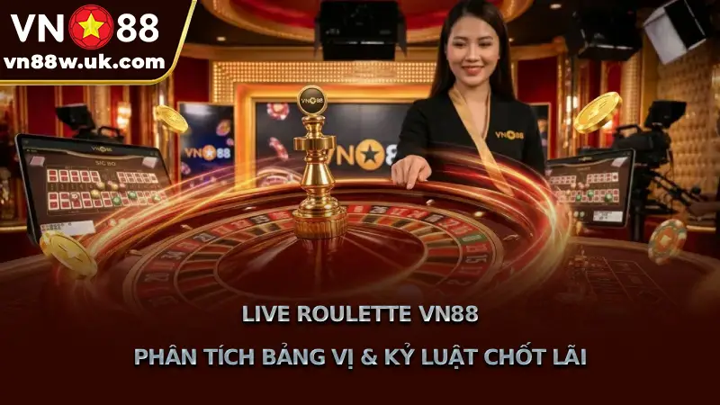 Live Roulette VN88 Phân Tích Bảng Vị & Kỷ Luật Chốt Lãi