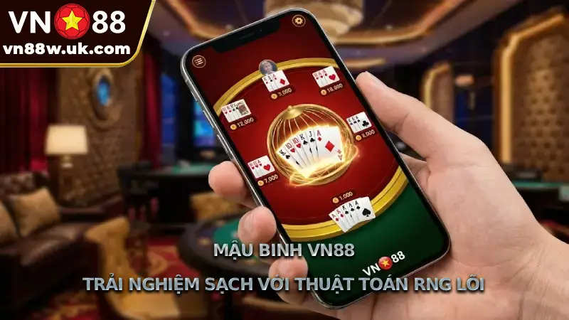 Mậu Binh VN88 Trải Nghiệm Sạch Với Thuật Toán RNG Lõi