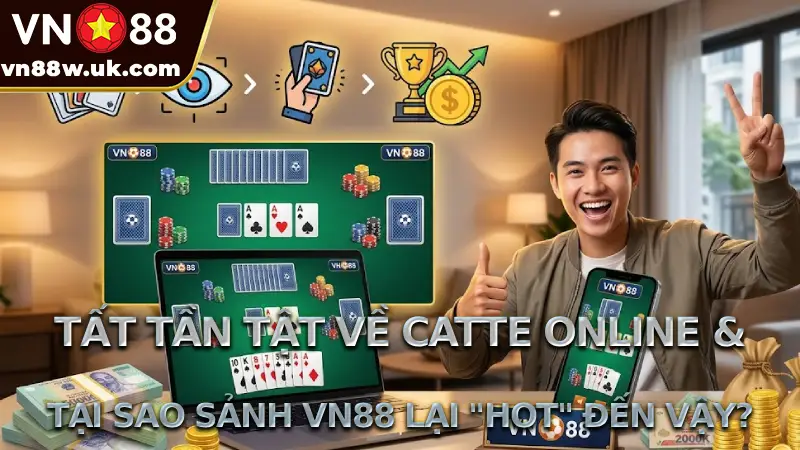 Tất tần tật về Catte online & Tại sao sảnh VN88 lại "hot" đến vậy?