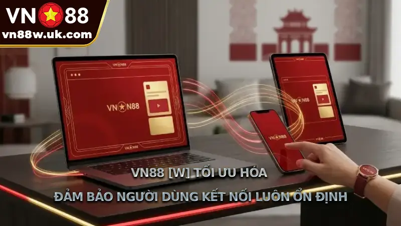VN88 [W] tối ưu hóa đảm bảo người dùng kết nối luôn ổn định